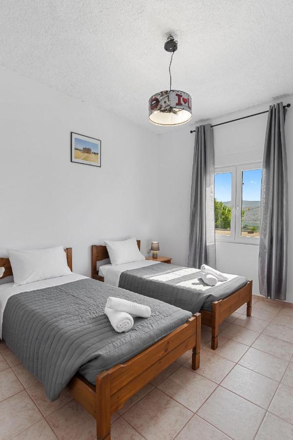 Bella-Maria At Aptera With Mountain And Sea View !! La Canea Exterior foto