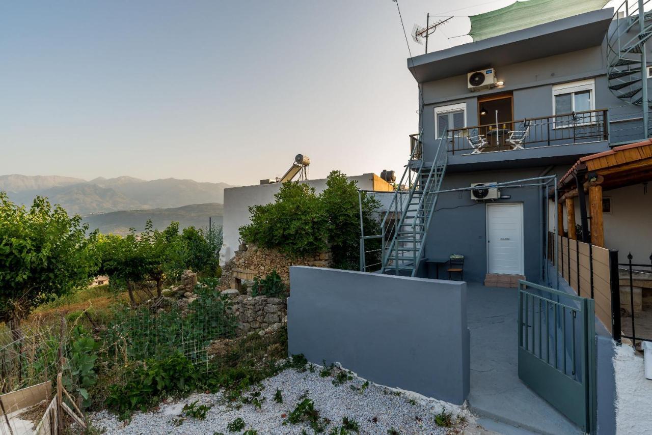 Bella-Maria At Aptera With Mountain And Sea View !! La Canea Exterior foto